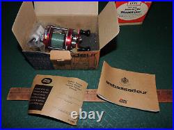 Fishing Reel Lot in Box Penn Reel Surfmaster, Abu Ambassadeur 5000C, Daiwa 1000A