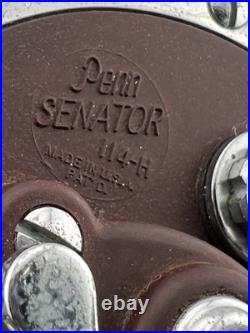 Fishing Reel Penn Senator 40-114H High Speed Vintage Nice Big Game Working
