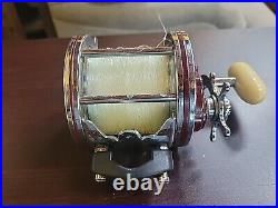 Fishing Reel Penn Senator 40-114H High Speed Vintage Nice Big Game Working