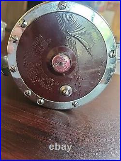 Fishing Reel Penn Senator 40-114H High Speed Vintage Nice Big Game Working