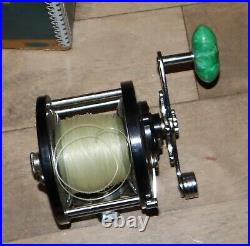 Fishing Reels LOT Vintage Garcia Mitchell 300 Penn Delmar 285M Metal Spool