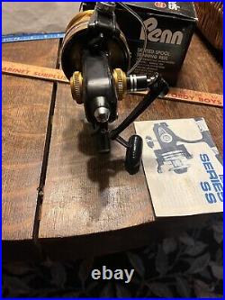 Fishing Vtg Penn 750 SS Skirted Spool Spinning Reel + Box +Papers + Tools