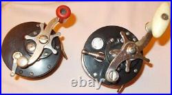 Fishing reels Penn 85, and Ocean City 112, both preowned vintage