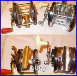 Fishing reels Penn 85, and Ocean City 112, both preowned vintage