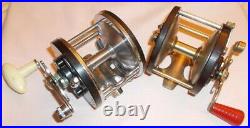 Fishing reels Penn 85, and Ocean City 112, both preowned vintage