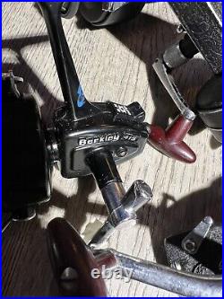 Fishing reels vintage lot of 11 in working condition