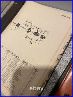 Huge Lot of vintage Fishing Reel manuals, parts/price lists, literature binders