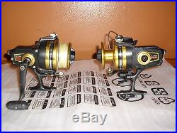 Lot Of 2 Vintage Penn750ss Spinning Reels Great Condition