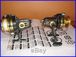 Lot Of 2 Vintage Penn750ss Spinning Reels Great Condition