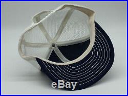 LOUISVILLE MFG Vintage Penn Reels Patch Snapback Trucker Hat Cap USA MADE 2 tone