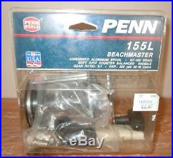 L@@k! Nos Nib Vintage Penn 155l Beachmaster Reel Made In USA Sealed Package