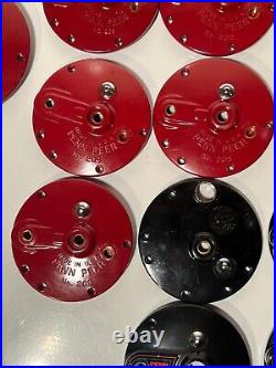 Large Lot 33 PENN Reels Level Wind Reels No. 9, 209, 210, 309 Series Vintage