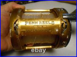 Large Penn International II 50TW Deep Sea Gold Fishing Reel
