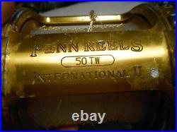 Large Penn International II 50TW Deep Sea Gold Fishing Reel