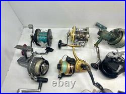 Lot Of 22 Vintage Fishing Reels Gamefisher, Smash, Penn Delmar, Spinster, Ocean