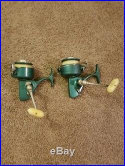 Lot Of 2 Vintage Spinfisher 704 Penn Spinning Reels Working And Free Shipping