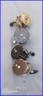 Lot Of 5 Vintage Fishing Reels