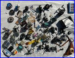 Lot of 31 Fishing Reels Tackle Penn Daiwa Shimano Pflueger Accurate Belt Estate