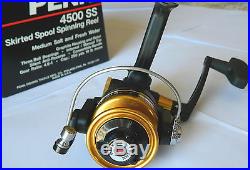 Mulinello Penn 4500 Ss New In Box Reel Vintage Spinning Made In U. S. A