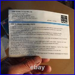 NEW OLD STOCK UNUSED VTG Penn 309m Level Wind withpapers, tools, box & line! Db