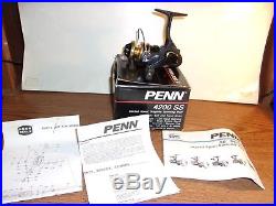 NEW PENN 4200SS Ultra Light Spinning Fishing Reel Graphite ORIG Box & Papers USA