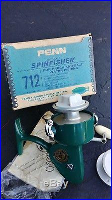 NIB Mint Condition Penn 712 SpinFisher Reel