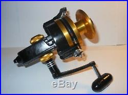 N-Mint Vintage Penn 750 SS Skirted Spool Spinning Reel with original box & Manual