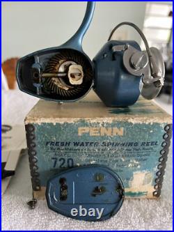 New Old Stock With Original Receipt Penn 720 With Box /paper/lube/wrench