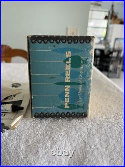 New Old Stock With Original Receipt Penn 720 With Box /paper/lube/wrench