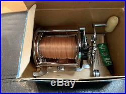 New PENN Beachmaster 155M Metal Spool Vintage Saltwater Fishing Reel with Box