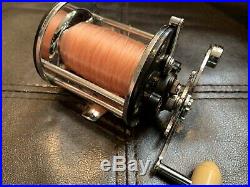 New PENN Beachmaster 155M Metal Spool Vintage Saltwater Fishing Reel with Box