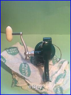 New Penn Vintage 711 Green Spinfisher Reel USA