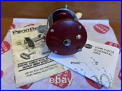 New Penn Vintage JigMaster 500S Fishing Reel with Ivory Handle Knob USA