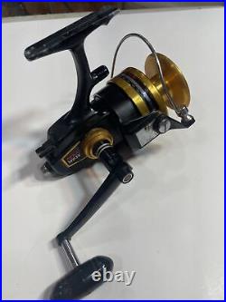 Nice/Early Black/Gold Penn #750SS Big Game Spin Reel Works Great