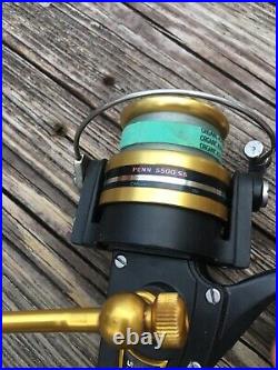 Nice Penn5500SS Saltwater Spinning Reel Made In Usa