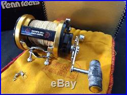 Old Vtg Collectible Penn Mag Power 980 Spool Fishing Reel And Box Made In USA