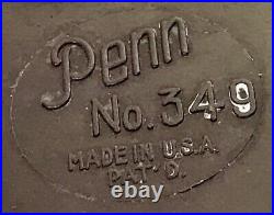 PENN 349H Master Mariner Vintage Reel Salt Water Ex Cond 1960's Orig Box + More