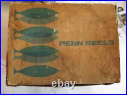 PENN 3/0 Senator 112 Saltwater Fishing Reel, Rod Clamp, Reel Lube, Orig Box, USA