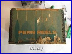 PENN 3/0 Senator 112 Saltwater Fishing Reel, Rod Clamp, Reel Lube, Orig Box, USA