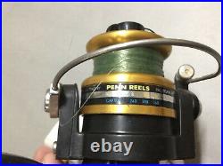 PENN 4400SS Skirted Spool Spinning Reel Gold / Black Made in USA Fishing