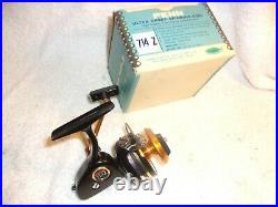 PENN 714 Z ULTRA SPORT SPINFISHER SPINNING FISHING REEL NEAR MINT with EXTRAS