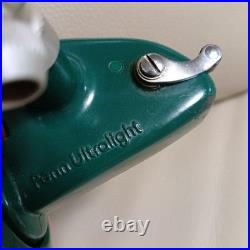 PENN 716 Vintage Green Fishing Reel Used, Rare Collectible