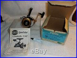 PENN 716 Z ULTRA LIGHT SPINNING FISHING REEL with BOX LUBE MANUAL MINT CONDITION