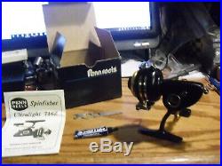 PENN 716 Z ULTRA LIGHT SPINNING REEL withBox, Manual, Wrench and Lube