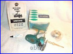 PENN 722 SPINFISHER SPINNING FISHING REEL GREENIE NEW IN BOX with ORIGINAL EXTRAS