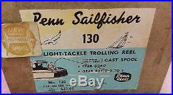 Penn Fishing Reel Vintage Sailfisher 130 Trolling
