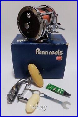 PENN Fishing Reel 112-HL Saltwater 3/0 Special Senator High Speed Clamps Vintage