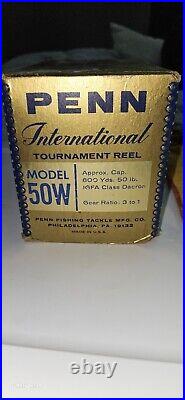 PENN INTERNATIONAL MODEL 50W Tournament Reel Penn ReelS Big Game Series