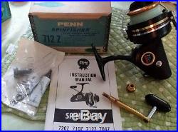 Penn Model 712z Spinfisher Spinning Reel Made In USA Good Condition