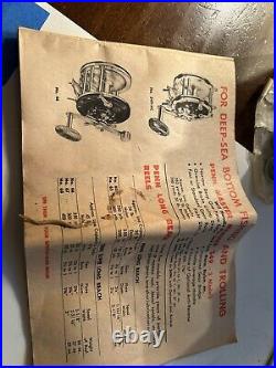 PENN No 349 (MASTER MARINER) with SPOOLED STEEL and 49M BOX (PAPERWORK)